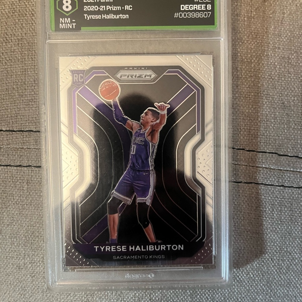 Panini Prizm Tyrese Haliburton Kings Card